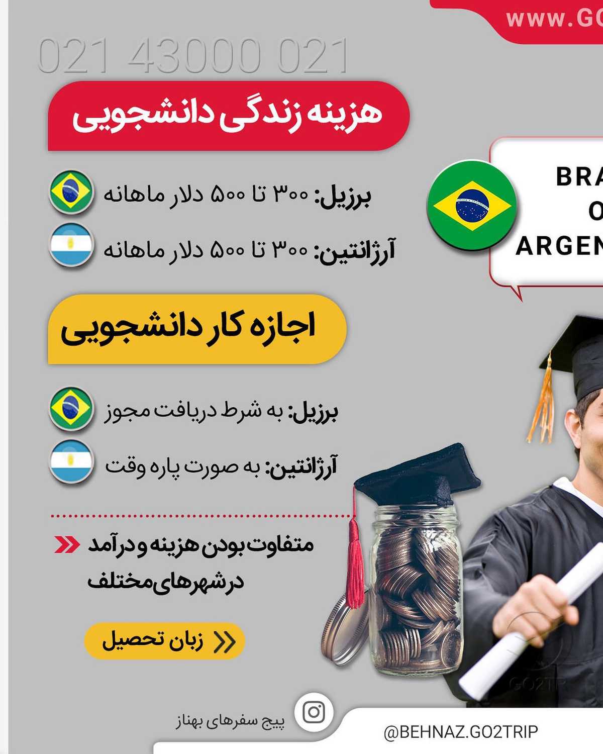 از یه سری کشورها حسابی غافل شدیم ها 🧐 بد نیس مروری کنیم به شرایط تحصیل تو کشو