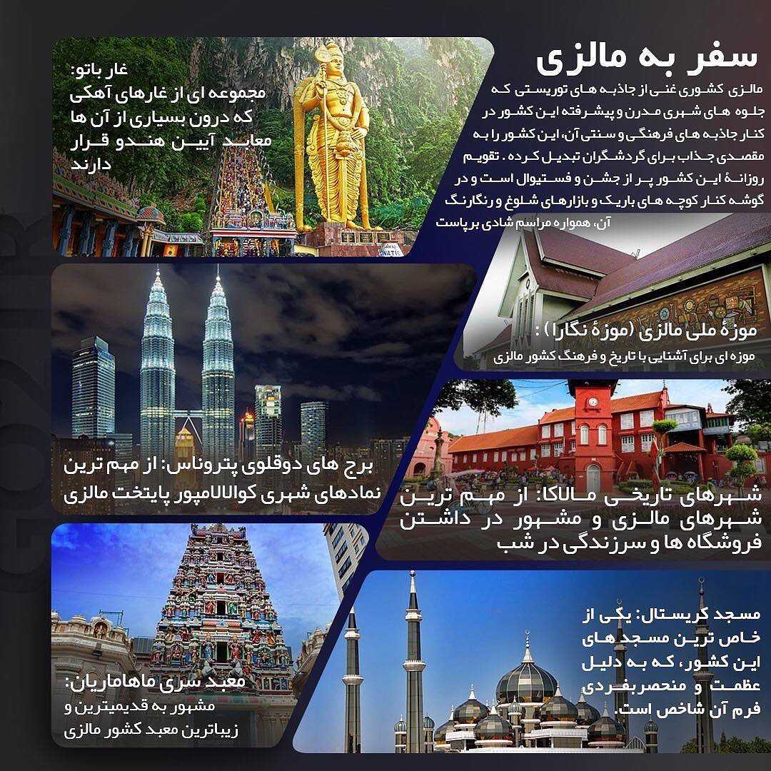 کشور مالزی 🇲🇾 . چکیده اطلاعات کلی در مورد زندگی، سفر، مهاجرت و تحصیل در کشور