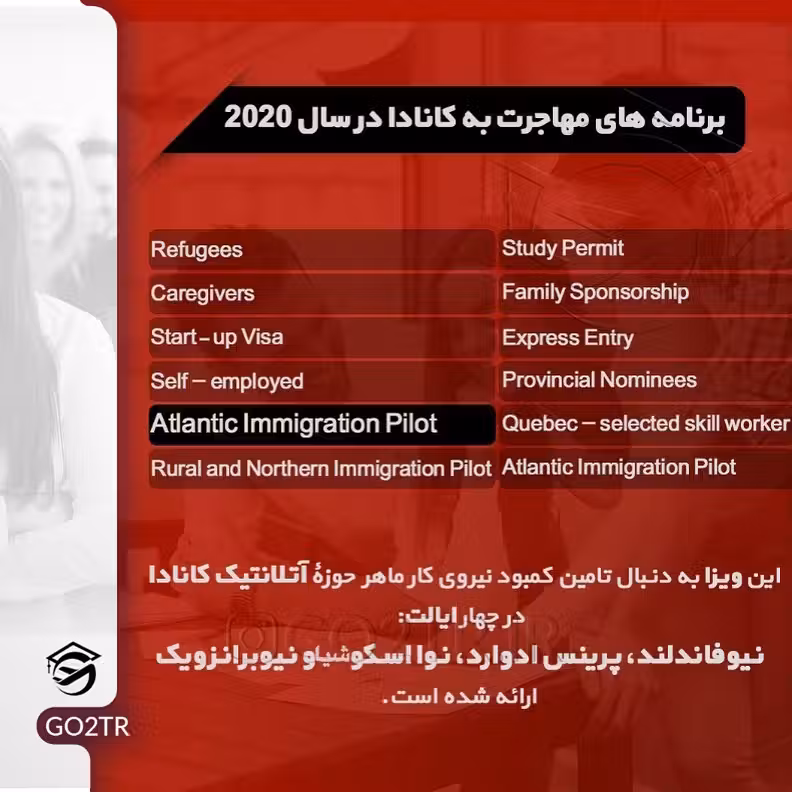 🇨🇦 مهاجرت کاری به کانادا . • یکی از برنامههای #مهاجرت_به_کانادا اقدام بر