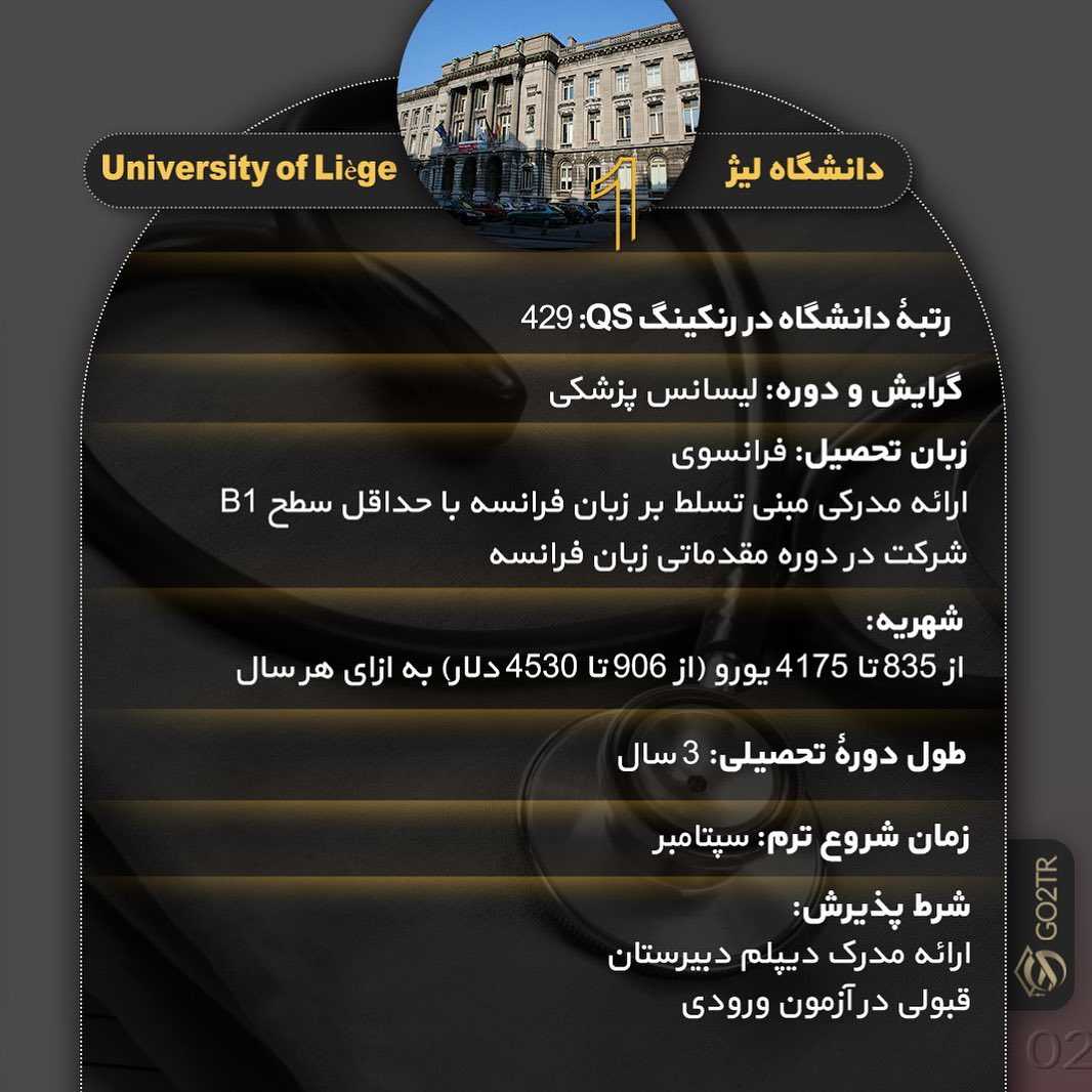 🇧🇪 اگر تمایل به مهاجرت و تحصیل رشته پزشکی در کشور بلژیک رو دارید، در این پ