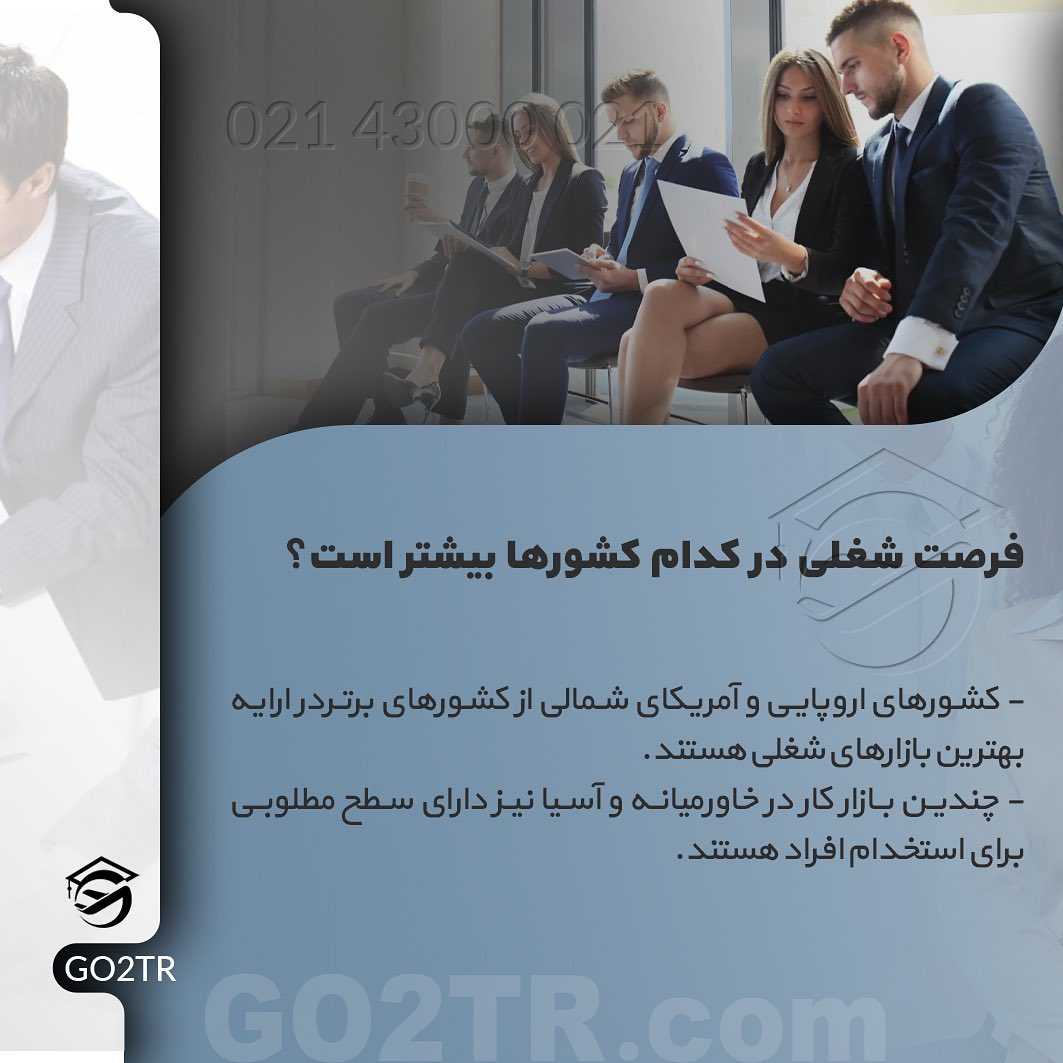 💼 فرصت شغلی . میدونید فرصت شغلی خوب چیه؟ یا فرصتهای شغلی خوب تو کدوم کشوره