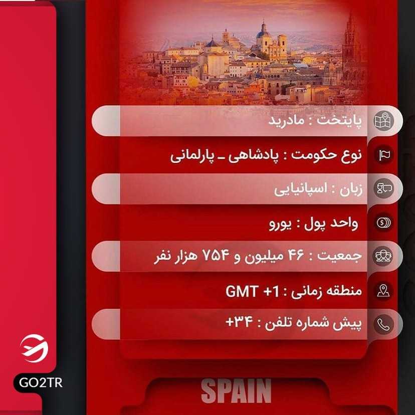 برای تحصیل یا کار یا سرمایه گذاری اسپانیا رو انتخاب میکنی؟ . • میدونین سه تا ا