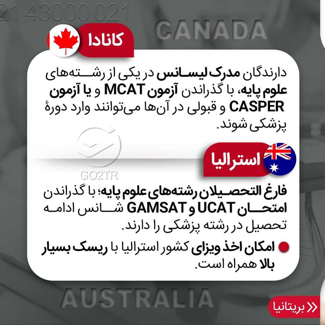 ✔️اگر لیسانس علوم پایه داری نه تنها برای خوندن پزشکی دیر نکردی بلکه جای خیلی