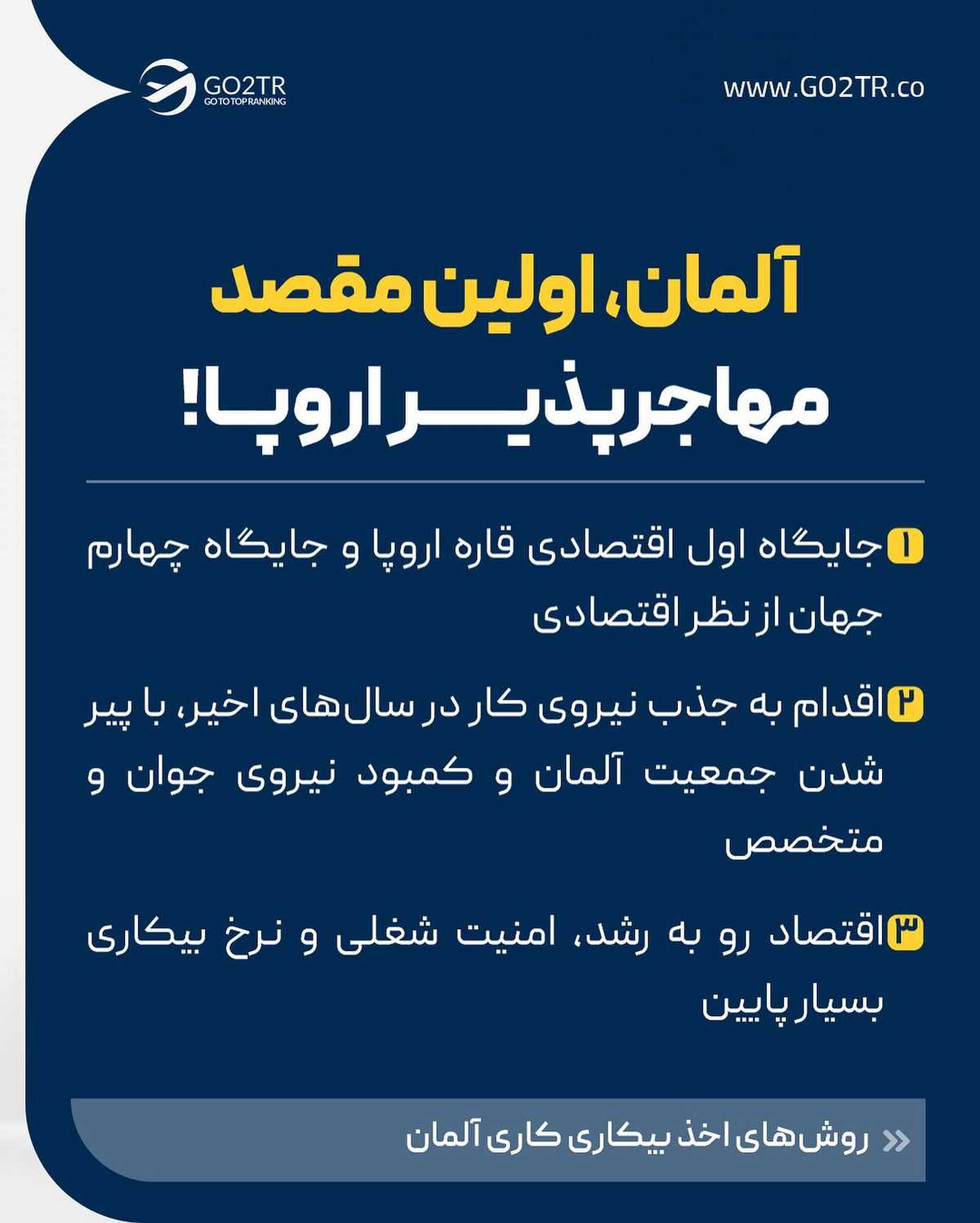 اگه قصد مهاجرت به آلمان رو داری، تو کامنت برامون بنویس چی تا الان باعث شده اقد