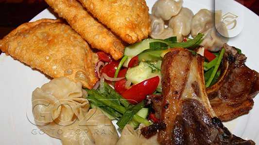 غذاهای مغولستان