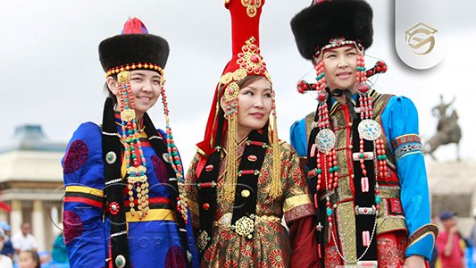 نوع پوشش مردم مغولستان