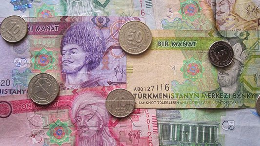 میانگین درآمد در ترکمنستان