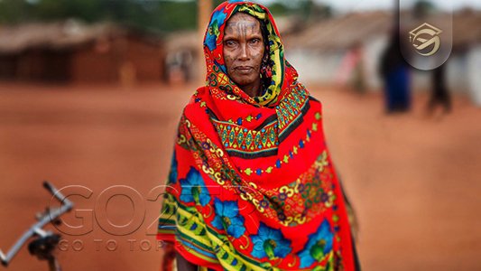 نوع پوشش مردم آفریقای مرکزی